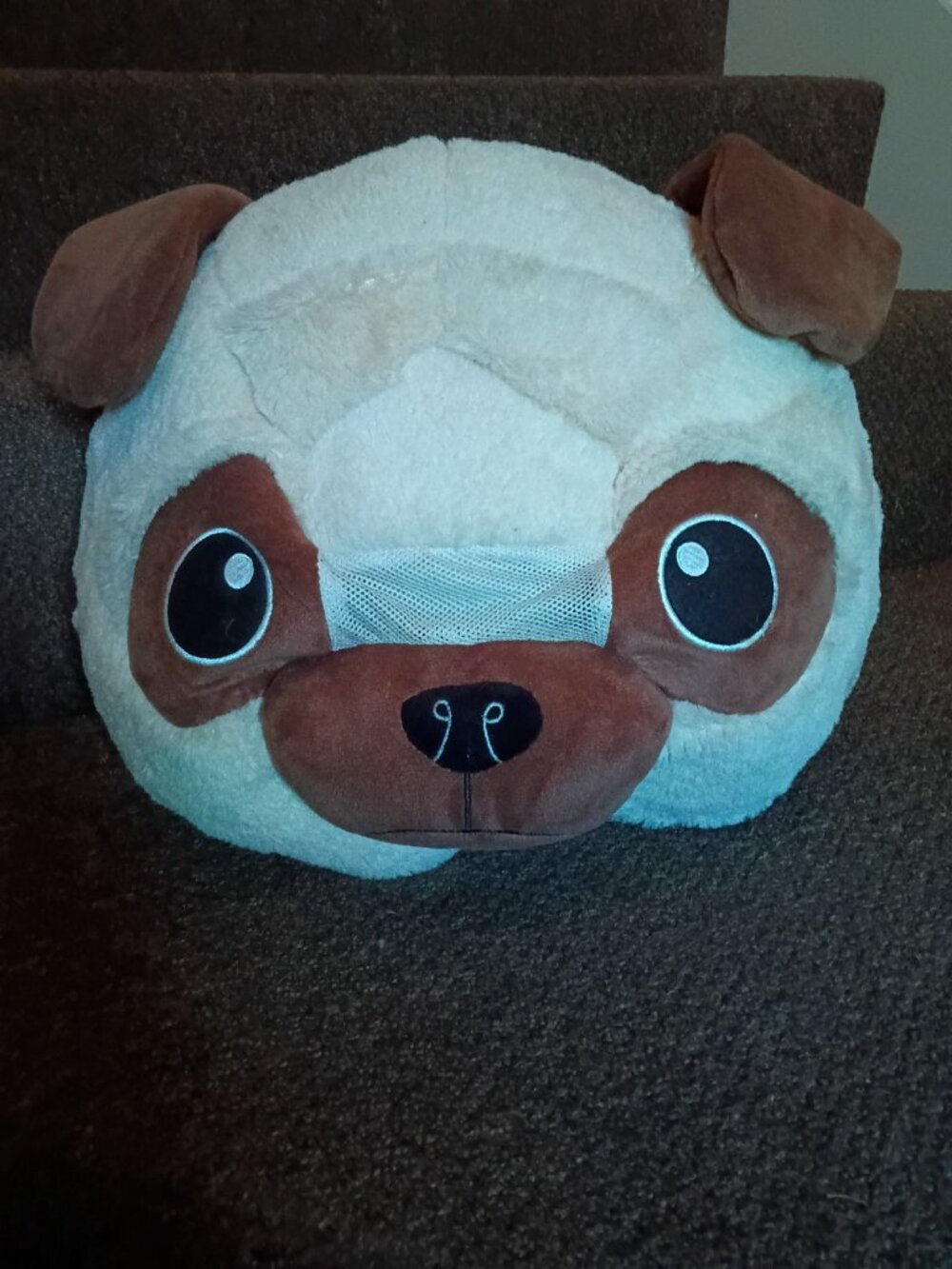 Plushie dog head